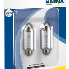 Bec Narva C18W 12V 18W Blister Set 2 Buc 17512N-Blister