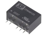 Convertor DC/DC 1W 36-75V to 12VDC -12VDC SIP