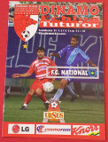 Program meci fotbal DINAMO BUCURESTI - FC NATIONAL (10.03.2001)