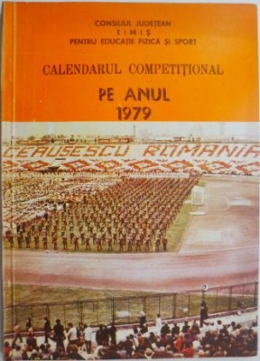 Calendarul competitional pe anul 1979 foto