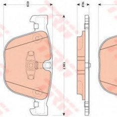 Set placute frana,frana disc BMW Seria 5 Gran Turismo (F07) (2009 - 2016) TRW GDB1857