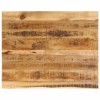 VidaXL Blat de masă margine naturală, 90x80x2,5 cm, lemn masiv mango 370363