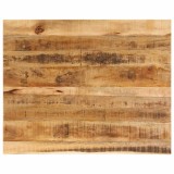 VidaXL Blat de masă margine naturală, 110x80x3,8 cm, lemn masiv mango