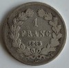 Moneda Franta - 1 Franc 1845 - B - Rouen - Argint, Europa