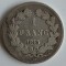 Moneda Franta - 1 Franc 1845 - B - Rouen - Argint