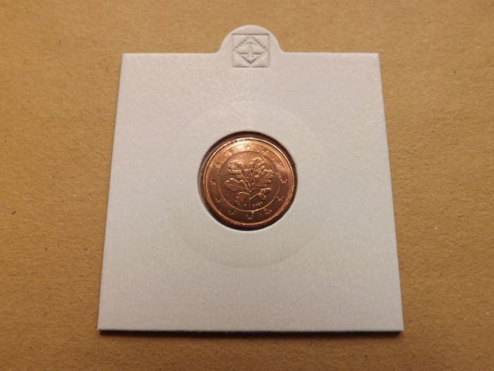 Germania 1 Eurocent 2021 F