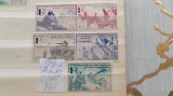 1942 France Borodino YT=6-10 c.set 5 val MH, Nestampilat