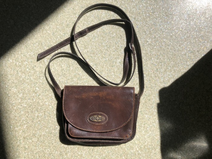 GENTUTA DE UMAR PIELE MARO MARCA BOSS