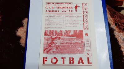 program CFR Timisoara - Armatura zalau foto