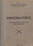 Memoratorul ofiterului de artilerie din rezerva 1976 MAN comandamentul artileriei