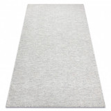 Covor SISAL PATIO 3077 caro țesute plate gri / bej, 117x170 cm