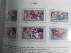 Bloc timbre Jocurile Olimpice JO nestampilate MNH Guineea foto
