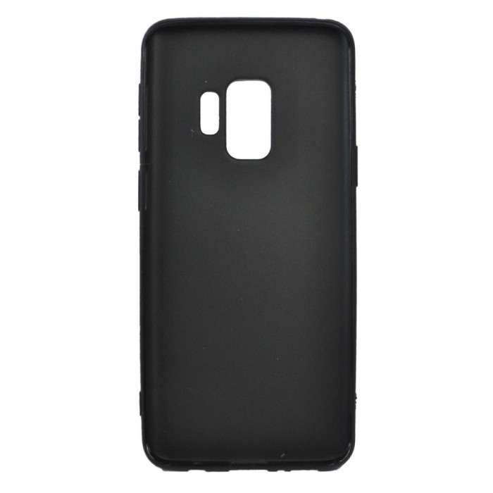 Husa Samsung S9 Spacer, negru, grosime 1 mm, material flexibil TPU, ColorFull Matt Ultra negru &quot;SPT-MUT-SA.S9&quot;