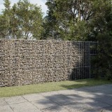 Cumpara ieftin Coș gabion cu capac, 300x100x150 cm, fier galvanizat