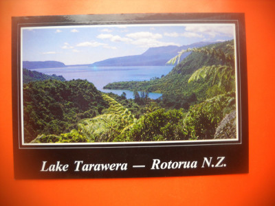 HOPCT 54415 LACUL TARAWERA ROTORUA -NOUA ZEELANDA -CIRCULATA foto