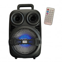 Boxa bluetooth Lige X7, radio FM, USB, telecomanda foto