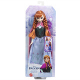 DISNEY FROZEN PAPUSA ANNA CU FUSTA MAGICA SuperHeroes ToysZone, Mattel