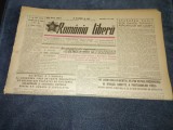 ZIARUL ROMANIA LIBERA 1 OCTOMBRIE 1949 NOUL MERS AL TRENURILOR