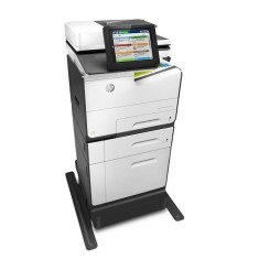 Multifunctionala Second Hand Laser Color HP PageWide E58650, A4, Duplex, ADF, 50ppm, 1200 x 1200dpi, Scanare, Copiere, Fax, USB, Retea + Cabinet cu Se foto