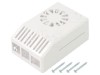 Carcasă albă ABS pentru Raspberry Pi 4 B - 62mm