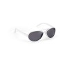 Ochelari de soare dama/copii, alb, lentila polarizata, UV400, stil rotund/hexagonal/wayfarer, plastic/metal, toc protectie, diverse culori