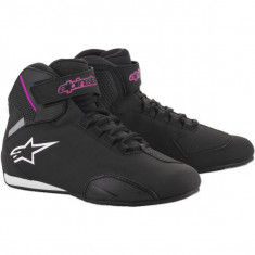 MBS Ghete dama Alpinestars Sektor 4W, negru/roz, 37, Cod Produs: 34052058PE