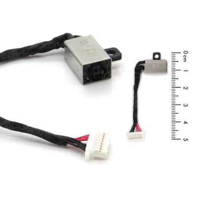 Mufa alimentare Laptop, Dell, Inspiron 15 7570, 7580, PF8JG, 0PF8JG, 450.07R03.0021, 450.07R03.000, 4.5cm foto