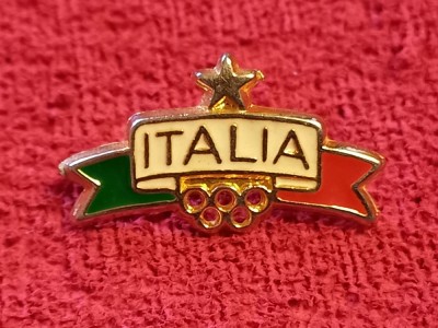 Insigna - Comitetul Olimpic din ITALIA foto