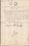A3073N Act privitor la 300 guldeni, cu sigiliu timbru sec, 1825, Viena, limba germană