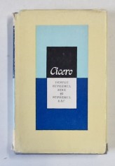 DESPRE SUPREMUL BINE SI SUPREMUL RAU de CICERO , 1983 foto