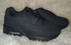 Pantofi sport copii Nike AirMax 90 negri cu perna de aer masura 31 noi foto