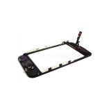 Panou tactil digitizator incl. cadru mijloc negru pentru iPhone 3G