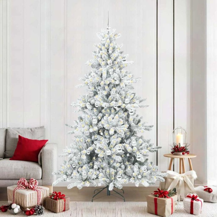vidaXL Brad de Crăciun artificial cu ramuri articulare 210 cm PVC 3397736