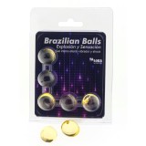 Taloka-5 Brazilian Balls Gel Excitant Efect Vibrator si Șoc