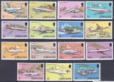 DB1 Aviatie Avioane 1982 Gibraltar 15 v. MNH