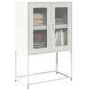 VidaXL Dulap &icirc;nalt, alb, 68x39x107 cm, oțel 853379
