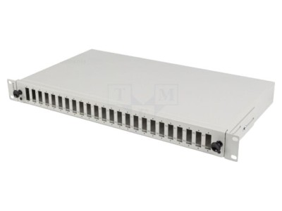 LANBERG Patch Panel Fibra 24 porturi 1U rack 19 gri foto