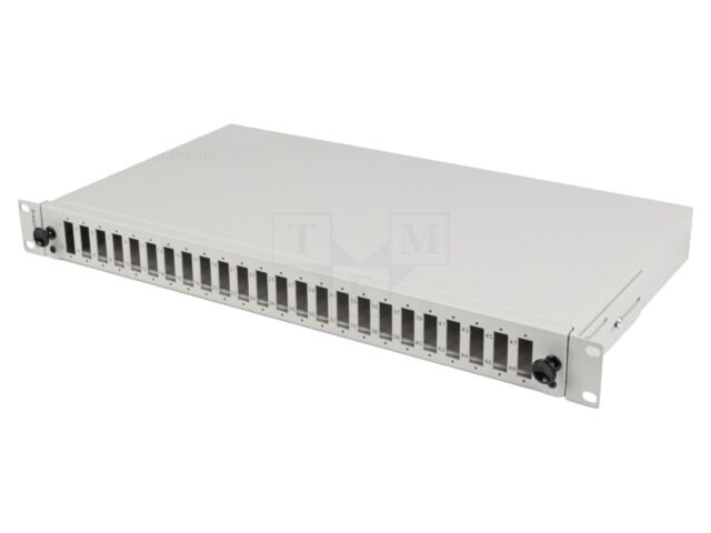 LANBERG Patch Panel Fibra 24 porturi 1U rack 19 gri