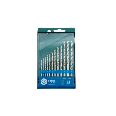 Set 13 burghie pentru metal 2 - 8 mm Vorel 21998 foto