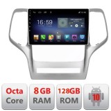 Navigatie Jeep Gran Cherokee 2011-2013 F-grche Octa Core cu Android Radio Bluetooth Internet GPS WIFI DSP 8+128GB 4G CarStore Technology