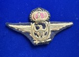 Cuc cascheta brodat aviatie militara Regalista perioada Regele Mihai I 1940 - 1947