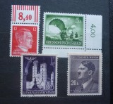 Germania Al Treilea Reich Parașutiști Hitler Generalgouvernement Lot 4 Mărci -A666