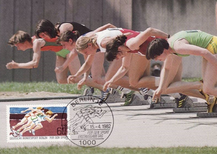 6962 - carte maxima sport Berlin 1982