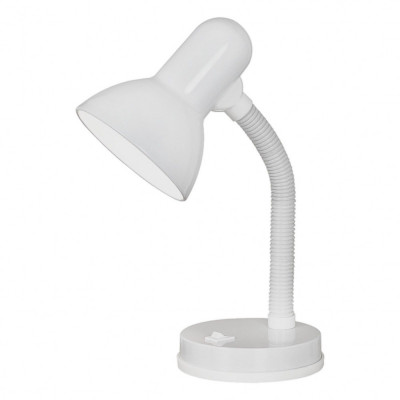 Lampa Birou Eglo Basic culoare alba cu bec inclus foto