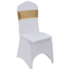 Funda de scaun elastica, 25 buc., catarama cu diamante, auriu GartenMobel Dekor, vidaXL