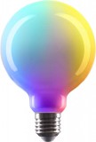 Bec smart CROWN, LED, RGB, E27, 360&deg;, 4W, metal/sticla, 9,5 x 13,5 cm