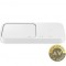 Incarcator Retea Wireless Samsung Duo 15W 1.67A Alb EP-P5400BWEGEU