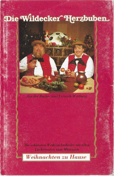 Casetă audio Die Wildecker Herzbuben - Weihnachten zu Hause, originală