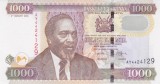 Bancnota Kenya 1.000 Shilingi 2.8.2004 - P45c UNC ( vezi descriere )