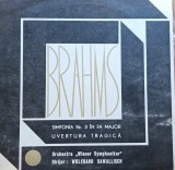 Disc Vinil Brahms Or. Wiener Symphoniker, Diri. Wolfgang Sawallisch - Simfonia Nr. 3 &Icirc;n Fa Major Uvertura Tragică -Electrecord ECE 0226